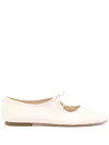 Aeyde Della Ballerina Shoes In Neutrals