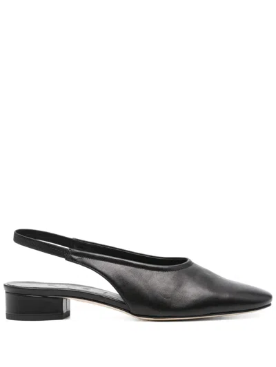 Aeyde Dua Leather Pumps In Black