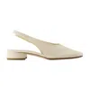 Aeyde Dua Sling-back Heel In White