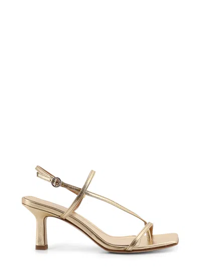AEYDE ELISE LEATHER THONG SANDALS