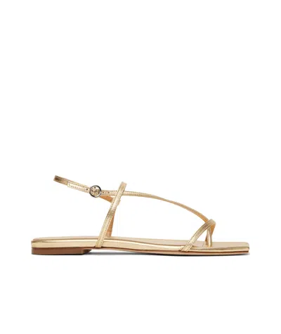 Aeyde Ella Sandals In Gold