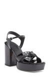 Aeyde Enola Platform Sandal In Black