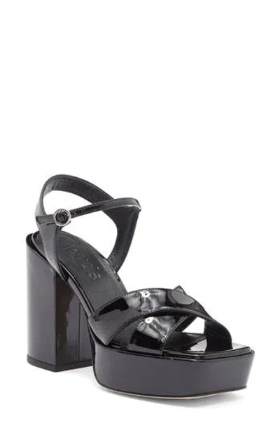 Aeyde Enola Platform Sandal In Black