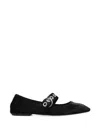 Aeyde Uma Eyelet Ballet Flats In Black