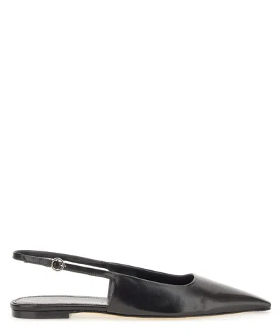 Aeyde Fedora Ballet Flats In Black