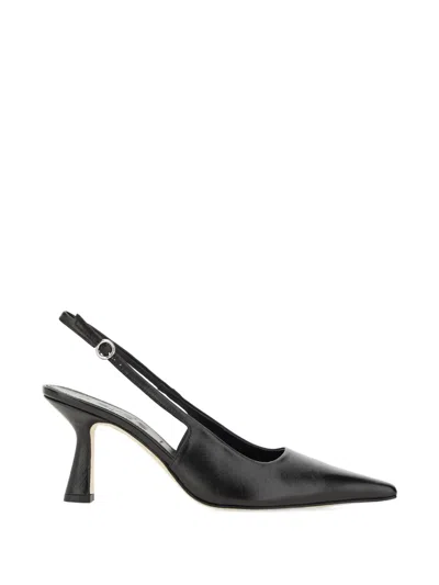 Aeyde Fernanda Pointed-toe Slingback Pumps In Black