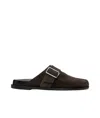 Aeyde Brown Finja Leather Slip-on Loafers