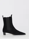 Aeyde Aeydē Kiki Leather Pointed Toe Boots In Black