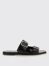 Aeyde Tonya Leather Double Strap Sandals