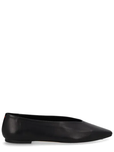 Aeyde Uma Mini Stud Mary-jane Flats In Multi