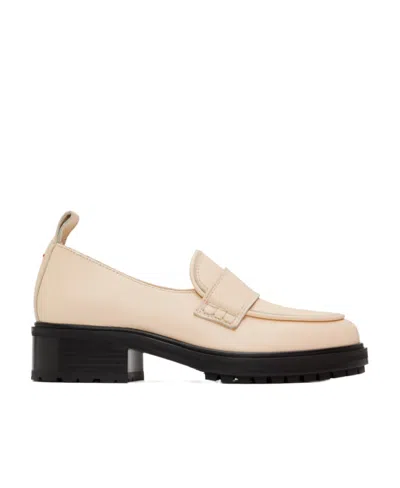Aeyde Flat-soled Business Dress Shoes In Nude