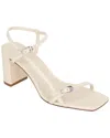 Aeyde Franzi Leather Sandal In White