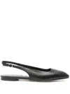 Aeyde Geraldine Nappa Leather Black In Black