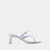 Aeyde Giselle Sandals -  - Leather - Blue In Blue