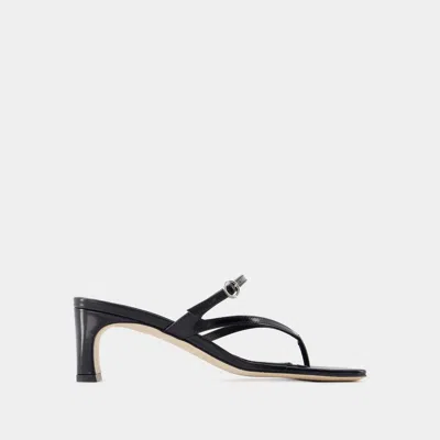 AEYDE SANDALES GISELLE - AEYDE - CUIR - NOIR