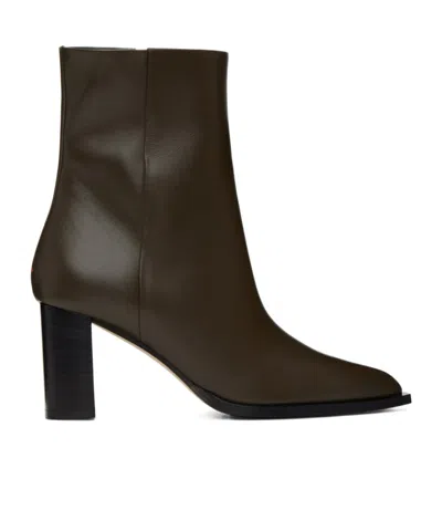 Aeyde Gloria Zipper Boots In Black
