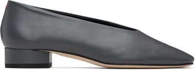 Aeyde グレー Delia Low-heeled バレエ ヒール In Gray