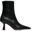 Aeyde Gray Vivi Mini Ankle Boots In Black