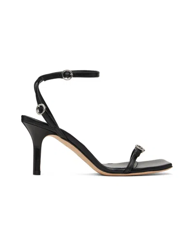 Aeyde Hallie Sandals In Black