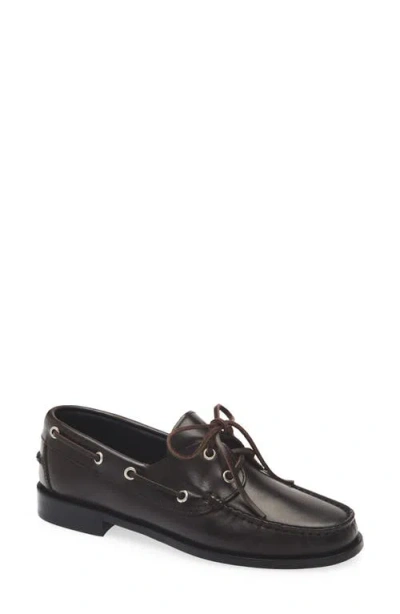 Aeyde Harris Flat In Brown