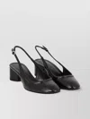 Aeyde Heeled Pumps With Almond Toe And Block Heel