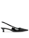 Aeyde Black Rubber Heeled Shoes In Black