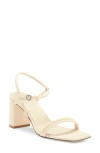 Aeyde Helene Ankle Strap Sandal In Creamy