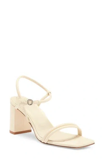 Aeyde Helene Ankle Strap Sandal In Creamy