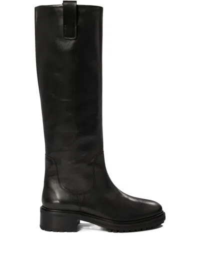 Aeyde Henry Boots In Black