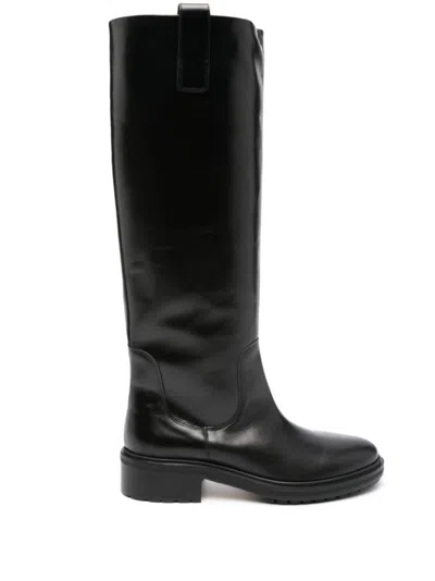 AEYDE HENRY HIGH BOOTS IN LEATHER
