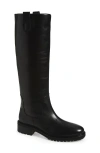Aeyde Henry Knee High Boot In Black