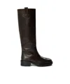 Aeyde Henry's Knee-high Boots In Black
