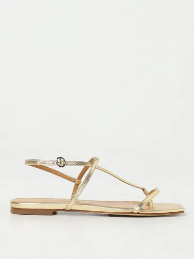 Aeyde High Heel Shoes  Woman Color Gold In Gold