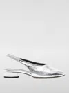 Aeyde High-heeled Sandals In Silver