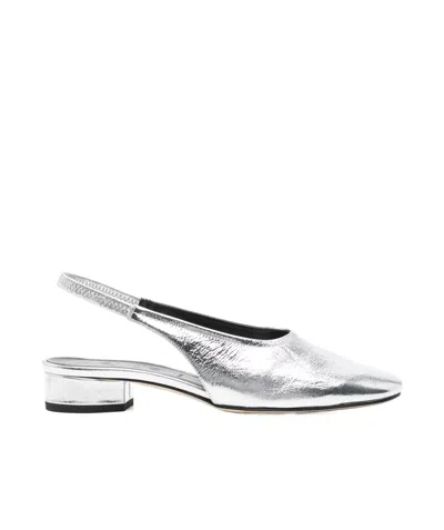 Aeyde High-heeled Sandals In White