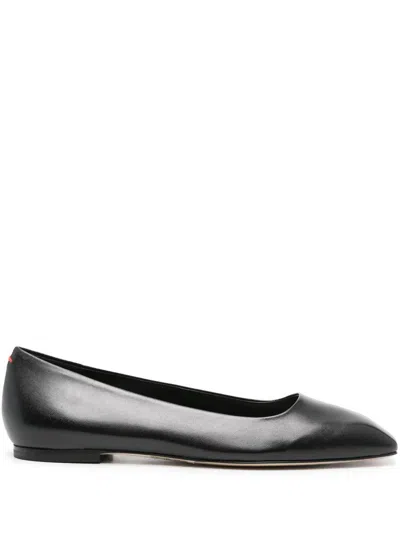 Aeyde Ida Nappa Leather Shoes In Black