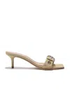 Aeyde Ilvy Buckled Canvas Sandals