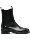 Aeyde 45mm Jack Leather Ankle Boots In Black