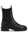 Aeyde 45mm Jack Leather Ankle Boots In Black