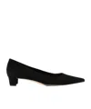 Aeyde Judi Suede Pumps In Black