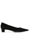 Aeyde Brown Judi Suede Heels