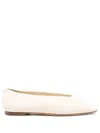 Aeyde Kirsten Ballet Flats In Neutrals
