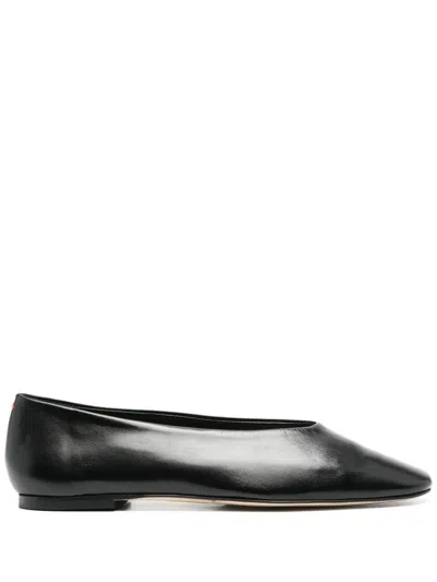 Aeyde Kirsten Nappa Leather Shoes In Black