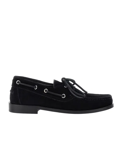 Aeyde Lace-up Casual Shoes In Black
