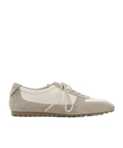 Aeyde Lace-up Sneakers In Brown
