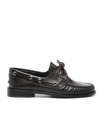 Aeyde Lacing Business Dress Shoes In Black