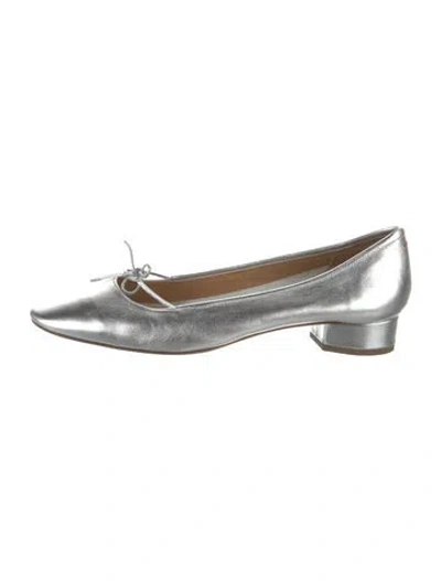 Pre-owned Aeyde Leather Ballet Flats