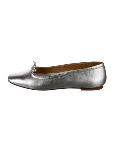 Pre-owned Aeyde Leather Ballet Flats