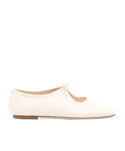AEYDE LEATHER BALLET FLATS
