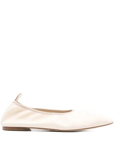 Aeyde Nomi Ballet Flats In White